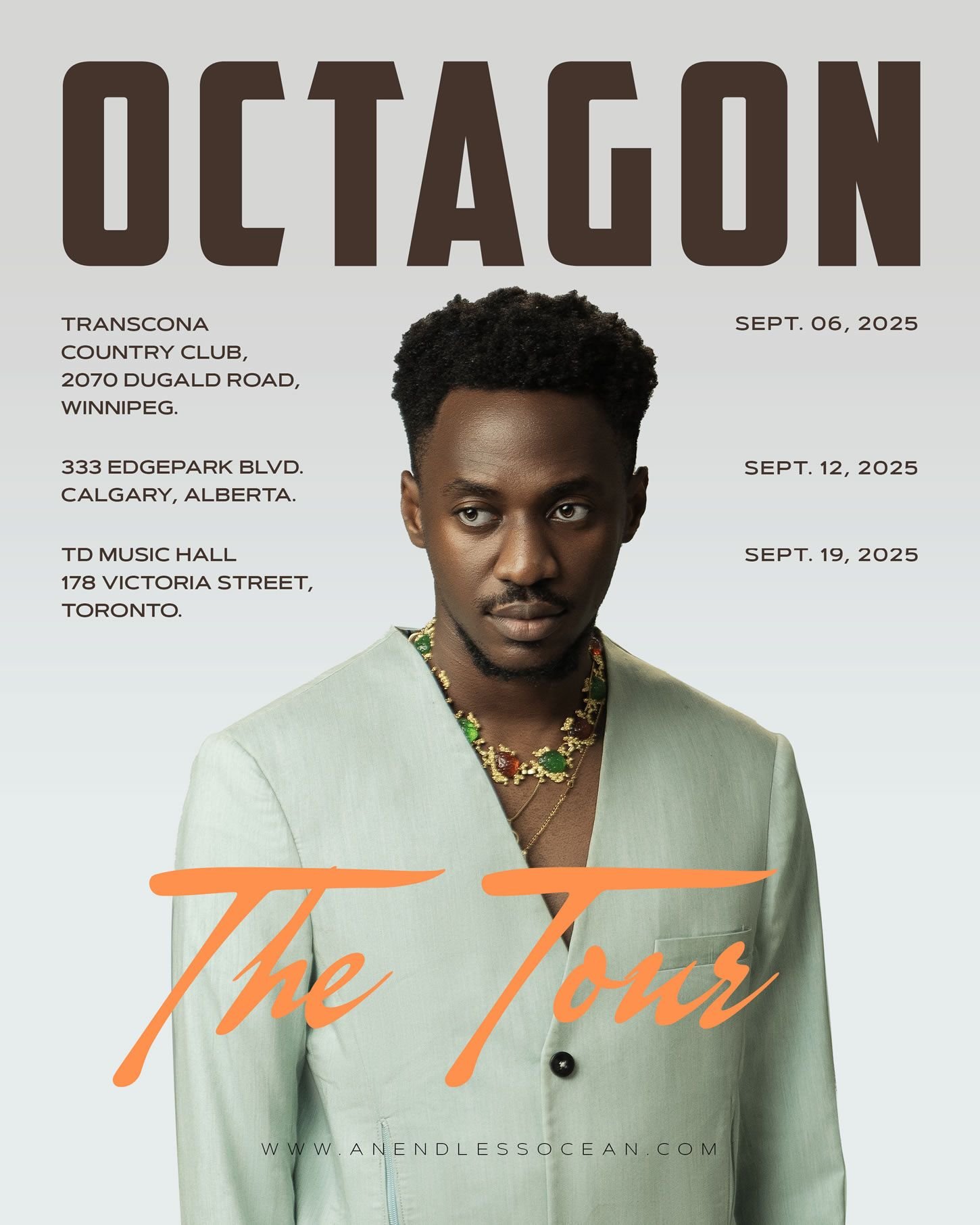 Anendlessocean LIVE in Winnipeg - Octagon Tour